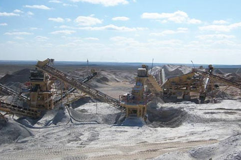 江西日产4000吨石料生产线设备使用现场